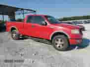 2005 Ford F-150 XLT with VIN 1FTPX14595NB70423, listed as a Copart auction lot 80550125 with 136,187 mi miles and Salvage title. Bid and sale history available at DreamBid. Image 4.