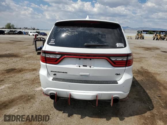 2022 Dodge Durango R/T Plus with VIN 1C4SDJCTXNC191599, listed as a Copart auction lot 69788335 with 38,418 mi miles and Salvage title. Bid and sale history available at DreamBid. Image 6.