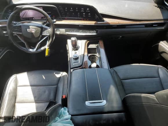 2021 Cadillac Escalade ESV Premium Luxury с VIN 1GYS4KKL9MR447275, выставлен на аукционе Copart как лот 62129075 с пробегом 216 310 миль миль и Списание • Salvage title. История ставок и продаж доступна на DreamBid. Изображение 8.