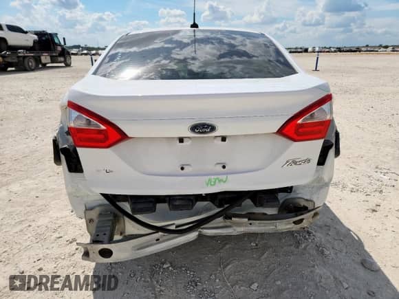 2017 Ford Fiesta S with VIN 3FADP4AJXHM153107, listed as a Copart auction lot 85332095 with 55,345 mi miles and Salvage title. Bid and sale history available at DreamBid. Image 6.