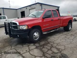 2005 Dodge 3500 SLT with VIN 3D7MS48C85G769856, listed as a Copart auction lot 58231725 with 196,517 mi miles and Salvage title. Bid and sale history available at DreamBid. Image 1.