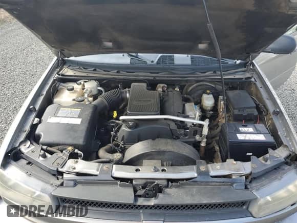 2005 Chevrolet TrailBlazer LT with VIN 1GNET16S456115742, listed as a Copart auction lot 56933195 with 161,418 mi miles and Salvage title. Bid and sale history available at DreamBid. Image 12.