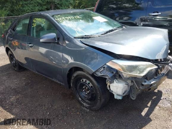 2016 Toyota Corolla L with VIN 2T1BURHE9GC698416, listed as a IAAI auction lot 42999512 with 90,322 mi miles and . Bid and sale history available at DreamBid. Image 1.