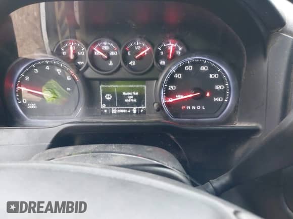 2020 Chevrolet Silverado 2500HD Work Truck z VIN 1GC1YLE78LF175392, wystawiony jako IAAI lot #42592689 z przebiegiem 219 803 mil mil oraz . Historia ofert i sprzedaży dostępna na DreamBid. Obrazek 7.