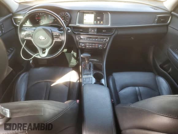 2016 Kia Optima EX with VIN 5XXGU4L34GG085434, listed as a Copart auction lot 85181915 with 91,732 mi miles and Salvage title. Bid and sale history available at DreamBid. Image 8.
