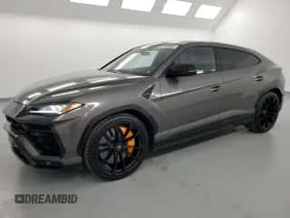 2022 Lamborghini Urus with VIN ZPBUA1ZLXNLA16447, listed as a Copart auction lot 69403664 with 28,166 mi miles and Salvage title. Bid and sale history available at DreamBid. Image 1.