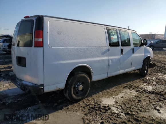 2007 Chevrolet Express Cargo with VIN 1GCGG29V771139891, listed as a Copart auction lot 42426385 with Not provided miles and Salvage title. Bid and sale history available at DreamBid. Image 3.