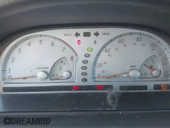 2002 Toyota Camry LE with VIN 4T1BF30K92U506041, listed as a IAAI auction lot 43467428 with 268,439 mi miles and . Bid and sale history available at DreamBid. Image 7.