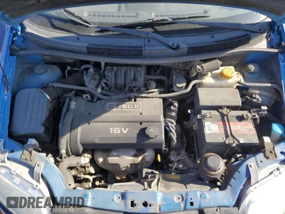 2006 Chevrolet Aveo LS с VIN KL1TD66686B601905, выставлен на аукционе Copart как лот 48590695 с пробегом 137 353 миль миль и Списание • Salvage title. История ставок и продаж доступна на DreamBid. Изображение 11.