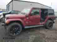 2021 Jeep Wrangler Unlimited Sahara with VIN 1C4JJXP68MW774245, listed as a Copart auction lot 61051765 with 33,059 mi miles and Salvage title. Bid and sale history available at DreamBid. Image 1.