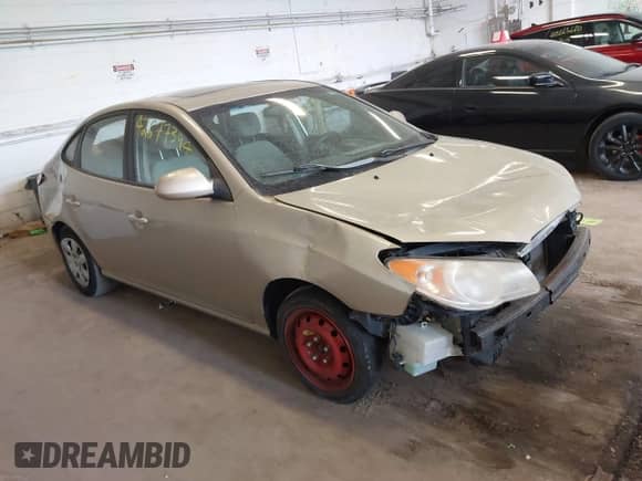 2008 Hyundai Elantra GLS with VIN KMHDU46D88U318892, listed as a IAAI auction lot 42677394 with 235,464 mi miles and . Bid and sale history available at DreamBid. Image 1.