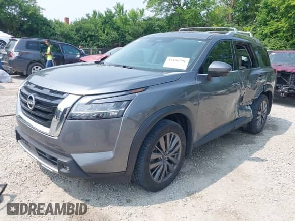 2022 Nissan Pathfinder SL с VIN 5N1DR3CD9NC262513, выставлен на аукционе IAAI как лот 42400791 с пробегом 46 587 миль миль и . История ставок и продаж доступна на DreamBid. Изображение 2.