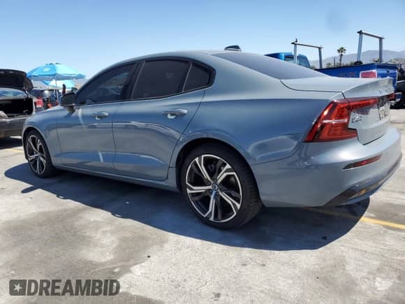 2024 Volvo S60 Core Dark Theme with VIN 7JRL12FK5RG325165, listed as a Copart auction lot 54932725 with 15,137 mi miles and Salvage title. Bid and sale history available at DreamBid. Image 2.