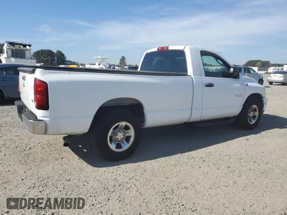 2008 Dodge 1500 SLT with VIN 1D7HA16N78J180565, listed as a Copart auction lot 50310075 with 60,503 mi miles and Clean title. Bid and sale history available at DreamBid. Image 3.