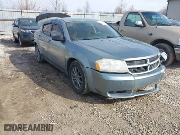 2008 Dodge Avenger with VIN 1B3LC46RX8N232459, listed as a IAAI auction lot 41536740 with 146,529 mi miles and . Bid and sale history available at DreamBid. Image 1.