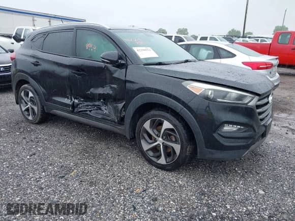 2016 Hyundai Tucson Sport z VIN KM8J3CA23GU072936, wystawiony jako IAAI lot #42298954 z przebiegiem 110 732 mil mil oraz . Historia ofert i sprzedaży dostępna na DreamBid. Obrazek 1.