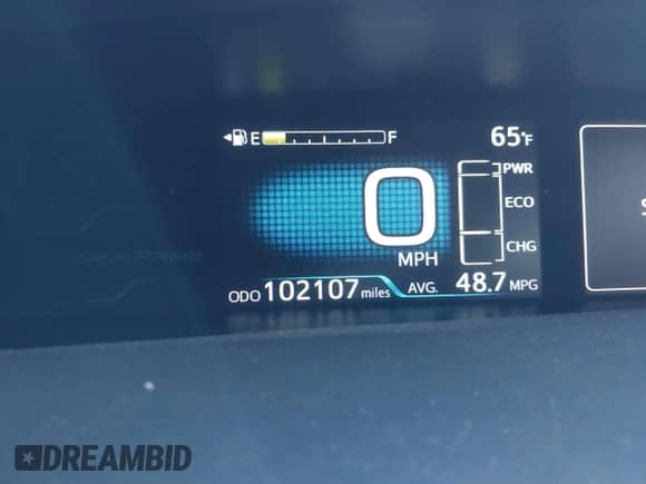 2019 Toyota Prius Plus с VIN JTDKARFP2K3113903, выставлен на аукционе IAAI как лот 41631824 с пробегом 102 107 миль миль и . История ставок и продаж доступна на DreamBid. Изображение 7.