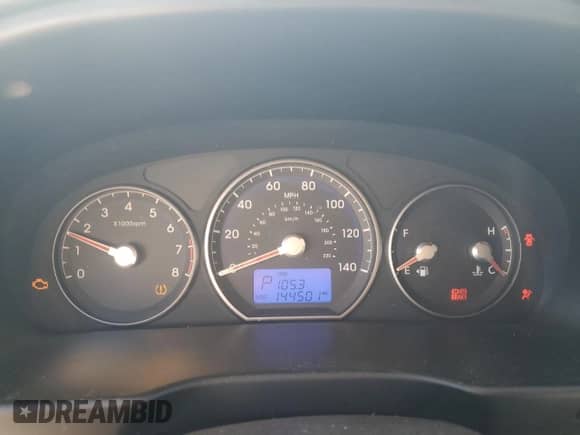 2010 Hyundai Santa Fe SE with VIN 5NMSHDAG5AH343490, listed as a Copart auction lot 71515985 with 144,501 mi miles and Salvage title. Bid and sale history available at DreamBid. Image 9.