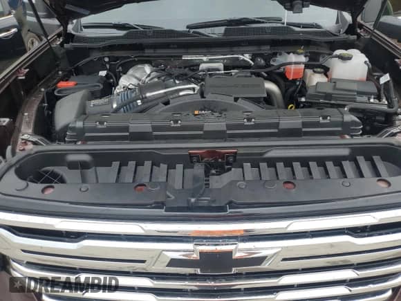 2024 Chevrolet Silverado 3500HD LTZ z VIN 1GC4YUEYXRF318878, wystawiony jako Copart lot #64883684 z przebiegiem 3 837 mil mil oraz Szkoda całkowita • Salvage title. Historia ofert i sprzedaży dostępna na DreamBid. Obrazek 13.