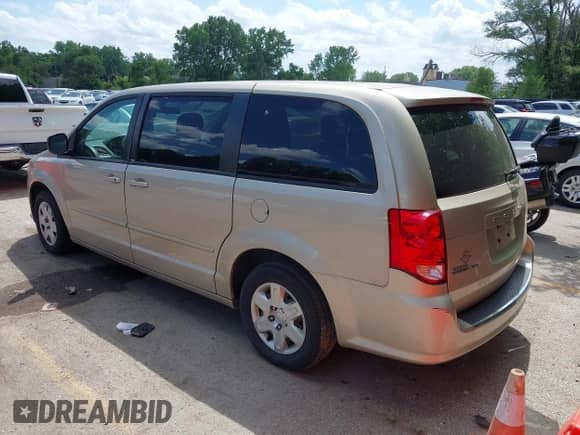 2012 Dodge Grand Caravan SE z VIN 2C4RDGBG4CR389301, wystawiony jako IAAI lot #42615267 z przebiegiem 164 286 mil mil oraz . Historia ofert i sprzedaży dostępna na DreamBid. Obrazek 3.