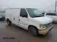 2001 Ford Econoline Cargo z VIN 1FTRE142X1HB27593, wystawiony jako Copart lot #83827154 z przebiegiem 190 761 mil mil oraz Szkoda całkowita • Salvage title. Historia ofert i sprzedaży dostępna na DreamBid. Obrazek 4.