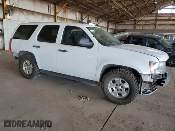 2008 Chevrolet Tahoe Police with VIN 1GNEC03048R168912, listed as a Copart auction lot 60522295 with 226,951 mi miles and Salvage title. Bid and sale history available at DreamBid. Image 4.