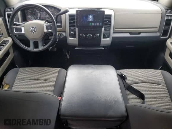 2009 Dodge 1500 SLT with VIN 1D3HV13T39S726069, listed as a Copart auction lot 59736435 with 198,486 mi miles and Salvage title. Bid and sale history available at DreamBid. Image 8.