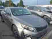 2014 Kia Optima LX with VIN 5XXGM4A72EG261688, listed as a IAAI auction lot 43439480 with 92,453 mi miles and . Bid and sale history available at DreamBid. Image 1.