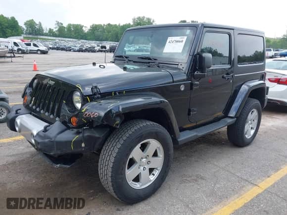 2012 Jeep Wrangler Arctic with VIN 1C4AJWBG5CL154415, listed as a IAAI auction lot 42470060 with 126,553 mi miles and . Bid and sale history available at DreamBid. Image 2.