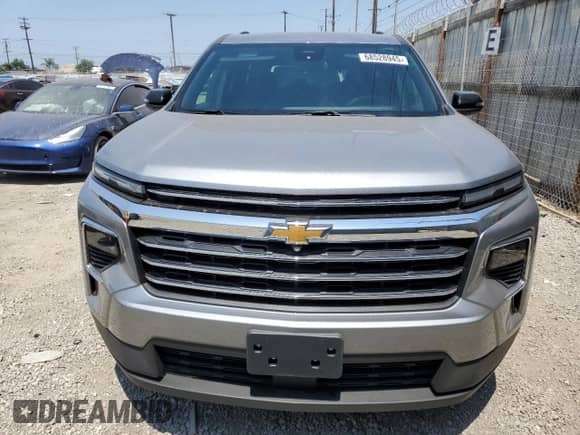 2025 Chevrolet Traverse FWD LT с VIN 1GNERGRS3SJ254783, выставлен на аукционе Copart как лот 68528945 с пробегом 3 168 миль миль и Списание • Salvage title. История ставок и продаж доступна на DreamBid. Изображение 5.