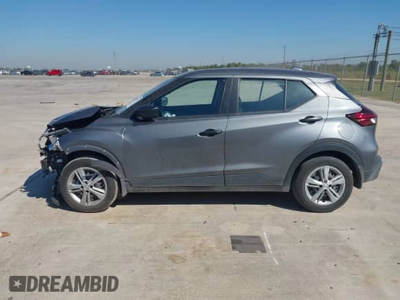 2024 Nissan Kicks S with VIN 3N1CP5BVXRL595179, listed as a IAAI auction lot 43390753 with 20,272 mi miles and . Bid and sale history available at DreamBid. Image 14.