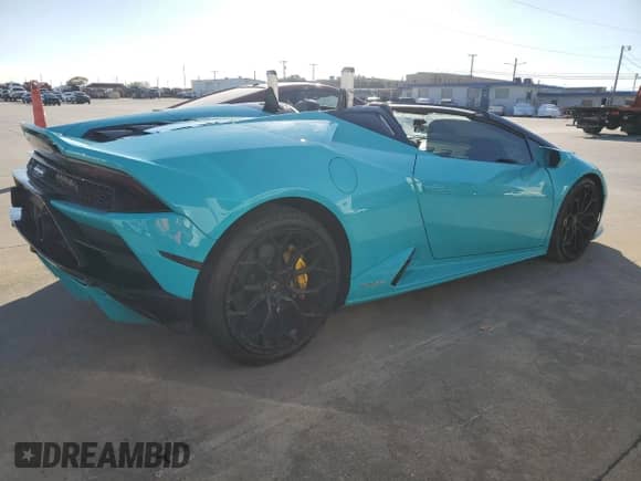 2020 Lamborghini Huracan с VIN ZHWUT4ZF5LLA14612, выставлен на аукционе Copart как лот 81478114 с пробегом 14 832 миль миль и Списание • Salvage title. История ставок и продаж доступна на DreamBid. Изображение 3.