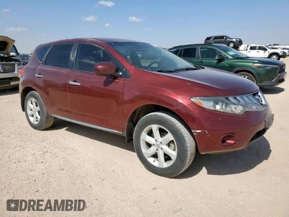 2010 Nissan Murano S with VIN JN8AZ1MW5AW104436, listed as a Copart auction lot 62168595 with 179,676 mi miles and Clean title. Bid and sale history available at DreamBid. Image 4.