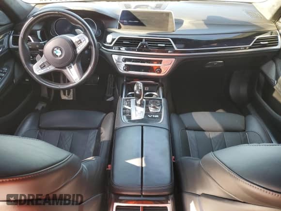 2017 BMW 7 Series with VIN WBA7H6C30HG614434, listed as a Copart auction lot 79236714 with Not provided miles and Clean title. Bid and sale history available at DreamBid. Image 8.