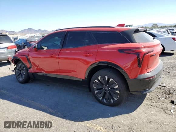 2024 Chevrolet Blazer EV eAWD RS with VIN 3GNKDCRJ1RS290918, listed as a Copart auction lot 82169155 with 6,322 mi miles and Salvage title. Bid and sale history available at DreamBid. Image 2.