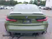 2025 BMW M3 Competition xDrive with VIN WBS33HJ01SFV12263, listed as a IAAI auction lot 42571639 with 187 mi miles and . Bid and sale history available at DreamBid. Image 16.