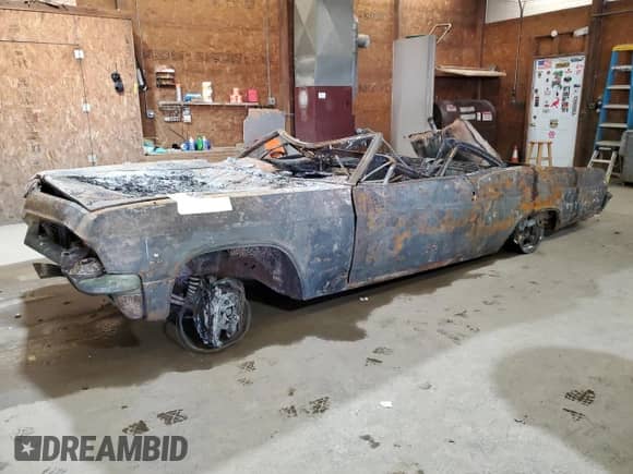 1965 Chevrolet Impala с VIN 166675Y198166, выставлен на аукционе Copart как лот 48150835 с пробегом Не указан миль и Списание • Salvage title. История ставок и продаж доступна на DreamBid. Изображение 1.