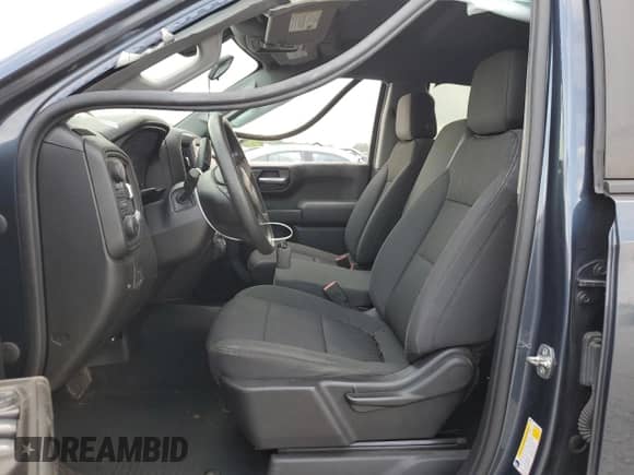 2021 Chevrolet Silverado 1500 Custom Trail Boss with VIN 1GCPYCEF0MZ283586, listed as a Copart auction lot 69621155 with 97,773 mi miles and Salvage title. Bid and sale history available at DreamBid. Image 7.