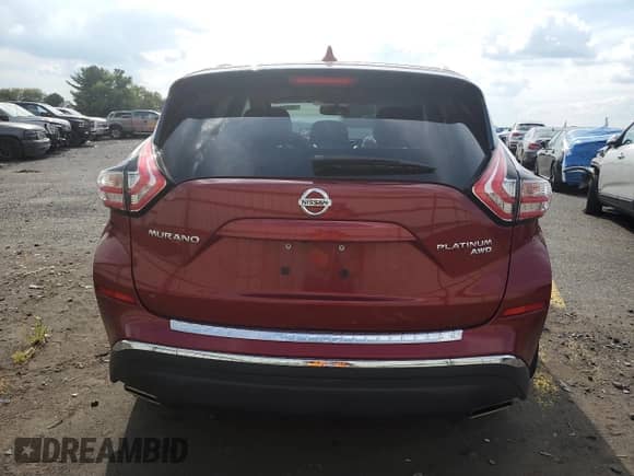 2018 Nissan Murano Platinum z VIN 5N1AZ2MH4JN197549, wystawiony jako Copart lot #80708475 z przebiegiem 72 996 mil mil oraz Szkoda całkowita • Salvage title. Historia ofert i sprzedaży dostępna na DreamBid. Obrazek 6.