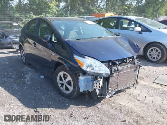 2012 Toyota Prius One с VIN JTDKN3DU6C1553064, выставлен на аукционе IAAI как лот 43014183 с пробегом 176 542 миль миль и . История ставок и продаж доступна на DreamBid. Изображение 1.