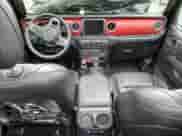 2023 Jeep Wrangler Rubicon with VIN 1C4HJXFN9PW507594, listed as a Copart auction lot 73111214 with Not provided miles and Salvage title. Bid and sale history available at DreamBid. Image 8.