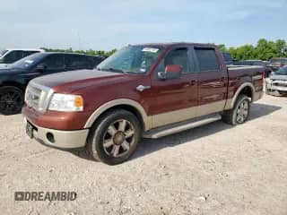 2007 Ford F-150 XLT с VIN 1FTPW12V77KC60163, выставлен на аукционе Copart как лот 66952165 с пробегом 82 281 миль миль и Списание • Salvage title. История ставок и продаж доступна на DreamBid. Изображение 1.