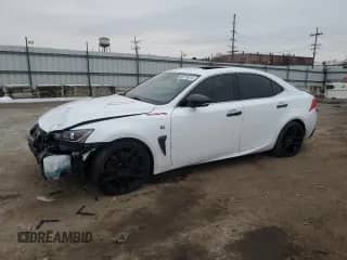 2018 Lexus IS 350 with VIN JTHCZ1D27J5015473, listed as a Copart auction lot 86314814 with 46,211 mi miles and Salvage title. Bid and sale history available at DreamBid. Image 1.