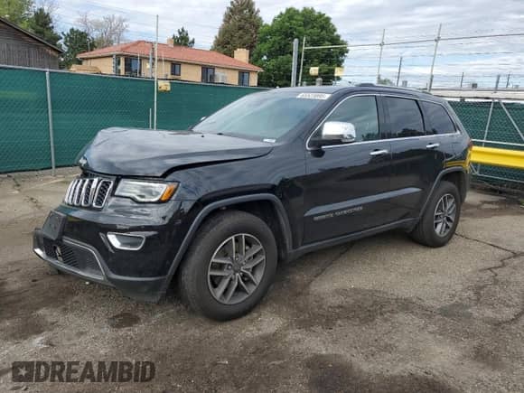 2020 Jeep Grand Cherokee Limited X with VIN 1C4RJFBG1LC387176, listed as a Copart auction lot 65523895 with 54,754 mi miles and Salvage title. Bid and sale history available at DreamBid. Image 1.