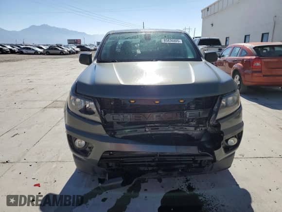 2018 Chevrolet Colorado 4WD Work Truck with VIN 1GCGTBEN0J1183479, listed as a Copart auction lot 85836805 with 57,901 mi miles and Salvage title. Bid and sale history available at DreamBid. Image 5.