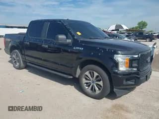 2019 Ford F-150 XL with VIN 1FTEW1CPXKKC11393, listed as a IAAI auction lot 42597020 with 80,730 mi miles and . Bid and sale history available at DreamBid. Image 1.