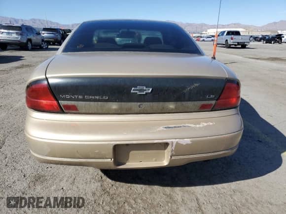 1999 Chevrolet Monte Carlo LS with VIN 2G1WW12M3X9278558, listed as a Copart auction lot 49515085 with 156,163 mi miles and Salvage title. Bid and sale history available at DreamBid. Image 6.