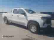 2024 Chevrolet Silverado 1500 Work Truck with VIN 1GCRAAEK6RZ343697, listed as a Copart auction lot 74758164 with 910 mi miles and Salvage title. Bid and sale history available at DreamBid. Image 4.