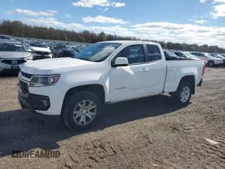 2022 Chevrolet Colorado 2WD LT with VIN 1GCHSCEA4N1311433, listed as a Copart auction lot 80114515 with 60,255 mi miles and Salvage title. Bid and sale history available at DreamBid. Image 1.