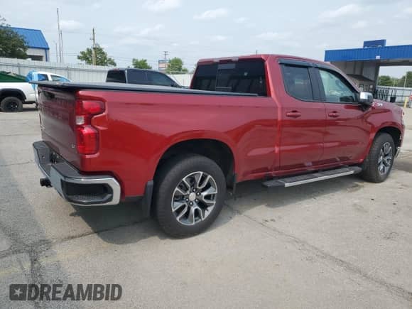 2023 Chevrolet Silverado 1500 LT with VIN 1GCRDDED3PZ272840, listed as a Copart auction lot 60309255 with 15,161 mi miles and Salvage title. Bid and sale history available at DreamBid. Image 3.